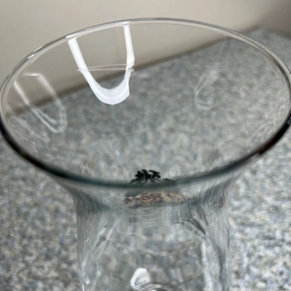 Hard Rock Cafe Hurricane Glass Niagara Falls NY Souvenir with Guitar Stirrer